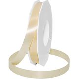 C.E. PATTBERG Cadeaulint créme, 91 meter ringelband 15 mm