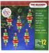 Beadery Plastic Vakantie Kralen Ornament Kit Victoriaanse kerstballen 2.25 "x 0.75" maakt 12