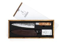 Forged VG10 Koksmes 20cm - 5-lagen staal - Met beschermhoes