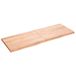 VidaXL Tafelblad 140x50x(2-4)cm behandeld massief eikenhout lichtbruin