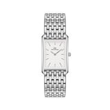Daniel Wellington The Bound DW00100706 Dames Polshorloge Zilverkleurig Wit