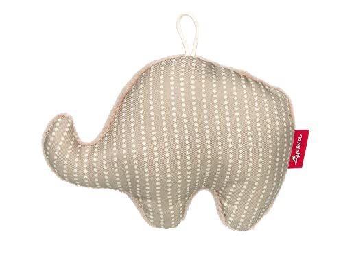 Sigikid Grijfling Olifant - RedStars babyspeelgoed - beige-grijs - 13 cm