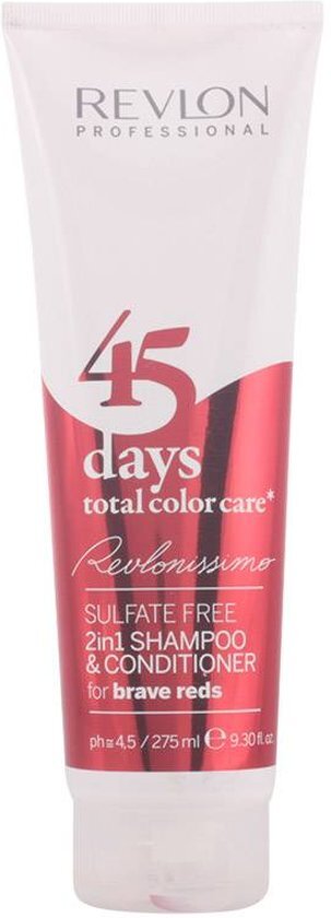 Revlon 45 DAYS 2in1 shampoo & conditioner for brave reds 275 ml