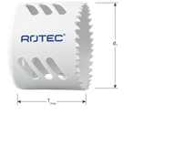 Rotec Bim-Co8 Gatzaag | Normaal Vertand | Tmax=48 | Ø89 - 533.0089