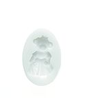 Silikomart 71.402.00.0096 siliconen vorm voor fondant SLK302 prinses, wit