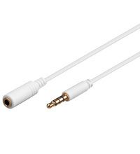 Wentronic 0.5m 3.5mm Audio Kabel - Wit