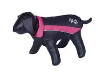Nobby 65306 hondenmantel "SABI" zwart-roze, 80 cm