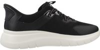 Geox Plummery Plus Dames Sneakers Zwart Leer Synthetisch Maat 40