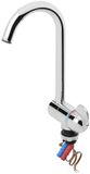 MC-Sell GmbH Mengkraan Style 3000 12 V met metalen uitloop, chroom, Ø27 mm