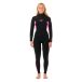Rip Curl Dawn Patrol 3/2 Mm Gb Combinaison Néoprène Manches Longues Fermeture Éclair Poitrine Femme
