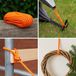 Connex Bol Touw - Oranje Drijvend Touw 8mm – 15 Meter – Sterk Polypropyleen Koord – Voor Boot & Outdoor - scheerlijn