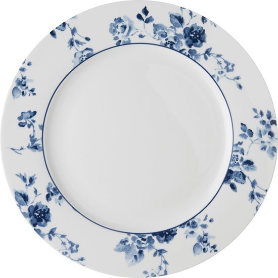 Laura Ashley Blueprint Bord Plat China Rose 26 cm