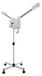 StarTech Gezichtsstoomapparaat - Dubbelbuis, warm en koud, nanostoom - 800W, 220V - 600 ml tank, 30-40 minuten - 360° draaibare spuitmond - Telescopische arm, 10-20 cm - Wit