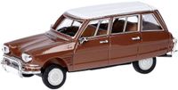 Herpa Citroën AMI 6 break, bruin/dak wit