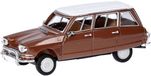 Herpa Citroën AMI 6 break, bruin/dak wit
