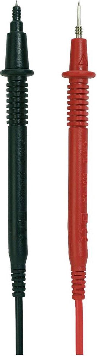 Testboy Messleitungssatz CAT III Meetsnoerenset Rood, Zwart 1 set(s)