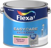 FLEXA Easycare Muurverf - Badkamer - Mat - Midden Bes - 2,5 liter