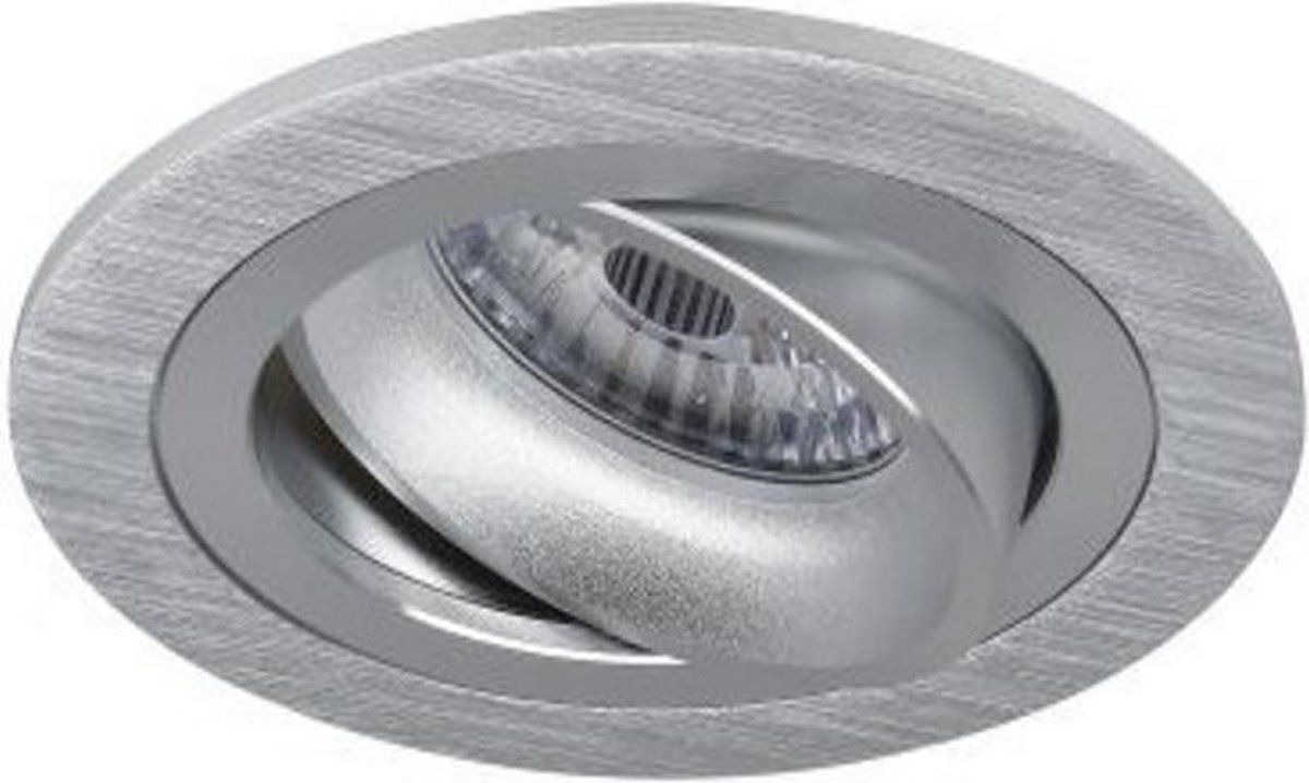 Philips Dorian Warmglow Inbouwspot - Rond Chroom - Dimbaar - 3.7W - LED