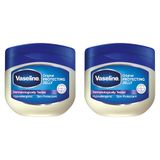 Vaseline Original Protecting Jelly, verzorgt de droge, ruwe huid en biedt verlichting bij eczeem 2 x 250 ml