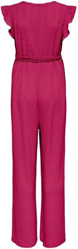 ONLY MATERNITY ONLY OLMELISA S/L V-NECK JUMPSUIT JRS Dames Pakken Sangria Polyester Elastaan Maat S