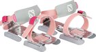 Nijdam Glij-ijzers - Bibbity Bobbity - Verstelbaar - Maat 24 t/m 34 - Roze/Staal