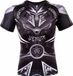 Venum Kleding Gladiator 3.0 Rashguard S/S Zwart Wit - XXL