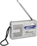 Unyqoos® Radio AM FM compacte et polyvalente avec prise casque pour la maison et les déplacements