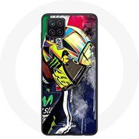 Maniacase Samsung Galaxy A22 4G Valentino Rossi motoGP 46 Speed Rider Hoesje