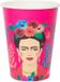 Talking Tables Papieren Bekers Boho Frida Kahlo - 8 stuks - Roze - zomer