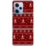 1001 coques Xiaomi Bedrukt siliconen hoesje compatibel met Xiaomi Redmi Note 12 Pro 5G, Xiaomi Poco X5 Pro pull de noel santa