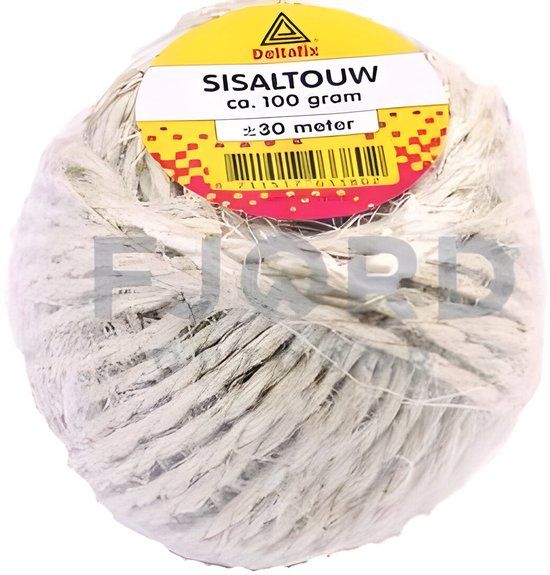Deltafix Sisaltouw 1 cm x 30 cm Hennep