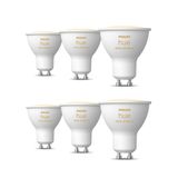 Philips Hue Philips Bundel: 6x Slimme Gu10 Spot - White Ambiance