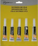 Merkloos 10x Power glue alles lijm / secondelijm 3 gram