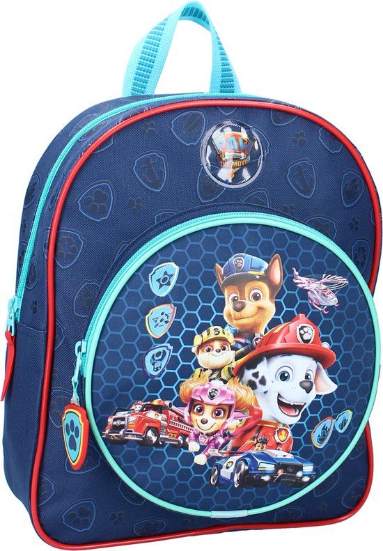 PAW Patrol the Movie PAW Patrol De Film - Braver Than Ever Rugzak - 8,3 L - Navy Blauw