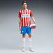 PUMA Girona F.C. 26/27 short voor Heren, Blauw/Wit, Maat S