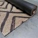 Storesdeco Tapis vinyle premium, antidérapant, intérieur/extérieur – beige-noir diseño, 80 x 150 cm