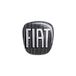Fiat 14186E 3D-sticker vervangend logo zwart voor grote punt achter