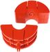 ROTHENBERGER Spanbekkenset voor ROCUT 110, 40mm, 2 Halve Schalen - 55027