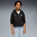 PUMA Manchester City FtblEssentials jack met capuchon, Blauw/Zwart, Maat 5-6Y