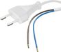 Velvalux Voedingskabel - Netsnoer met Eurostekker - 2x0.75mm - 2 Aderig - 1.5 Meter - Wit