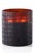 Onno RHOMBUS geurkaars, glas, bruin, S