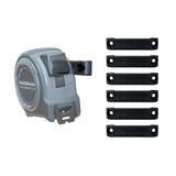 StealthMounts Zwarte Bench Belt Plus - Universele Gereedschapshouder | Bankriem + Set | Perfecte gereedschapshouder voor elektrisch gereedschap, meetlint en riemclips (6 stuks)