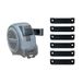 StealthMounts Zwarte Bench Belt Plus - Universele Gereedschapshouder | Bankriem + Set | Perfecte gereedschapshouder voor elektrisch gereedschap, meetlint en riemclips (6 stuks)