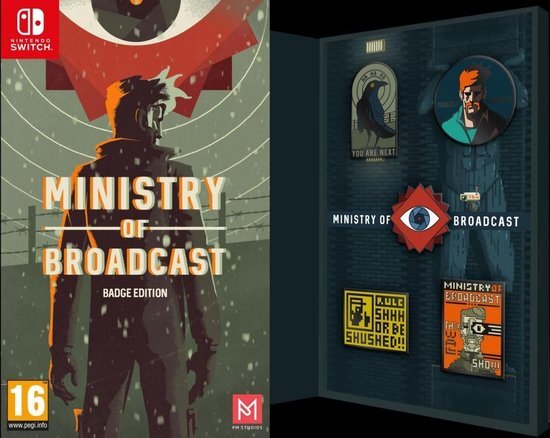PM Studios Ministry of Broadcast Badge Edition Nintendo Switch