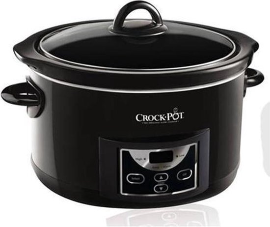Crock-Pot Slowcooker - 4.7L - Zwart - Programmeerbaar