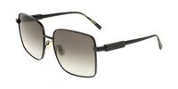 Ferragamo SF330S Matte Black Square Sunglasses for Women