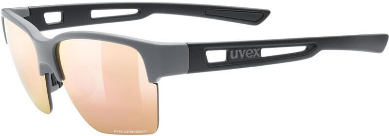 UVEX Sportstyle 805 Colorvision Glasses, zwart/oranje