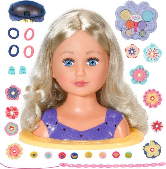 Zapf Creation BABY born Sister Styling Head - Blond - 3+ Years