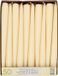 Conpax Candles Dinerkaarsen/kandelaar kaarsen Mega Pack - 50x stuks - creme wit - 25 cm - Tafelkaarsen