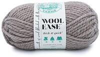 Lion Brand Yarn Company Wool-Ease Thick & Quick Yarn, Driftwood